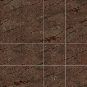 Textures   -   ARCHITECTURE   -   TILES INTERIOR   -   Marble tiles   -  Brown - Etruscan bronze marble tile texture seamless 14217