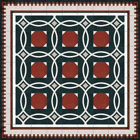 Textures   -   ARCHITECTURE   -   TILES INTERIOR   -   Cement - Encaustic   -  Cement - Cement concrete tile texture seamless 13354