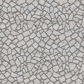 Textures   -   ARCHITECTURE   -   PAVING OUTDOOR   -  Flagstone - Roman travertine paving flagstone texture seamless 05904