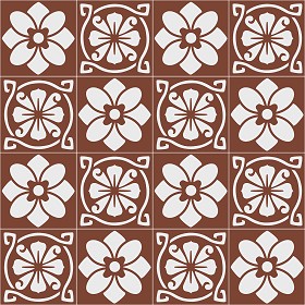 Textures   -   ARCHITECTURE   -   TILES INTERIOR   -   Cement - Encaustic   -  Victorian - Victorian cement floor tile texture seamless 13694