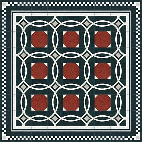 Textures   -   ARCHITECTURE   -   TILES INTERIOR   -   Cement - Encaustic   -  Cement - Cement concrete tile texture seamless 13355