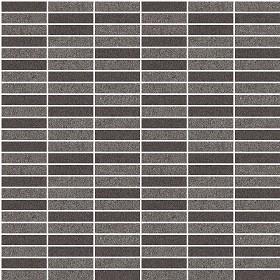 Textures   -   ARCHITECTURE   -   TILES INTERIOR   -   Mosaico   -  Striped - Basalt mosaico striped tiles texture seamless 15744