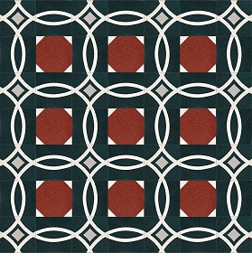 Textures   -   ARCHITECTURE   -   TILES INTERIOR   -   Cement - Encaustic   -  Cement - Cement concrete tile texture seamless 13356