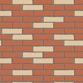 Textures   -   ARCHITECTURE   -   BRICKS   -   Facing Bricks   -  Smooth - Facing smooth bricks texture seamless 00291