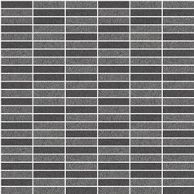 Textures   -   ARCHITECTURE   -   TILES INTERIOR   -   Mosaico   -  Striped - Basalt mosaico striped tiles texture seamless 15745