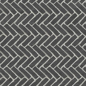 Textures   -   ARCHITECTURE   -   PAVING OUTDOOR   -   Concrete   -  Herringbone - Concrete paving herringbone outdoor texture seamless 05832