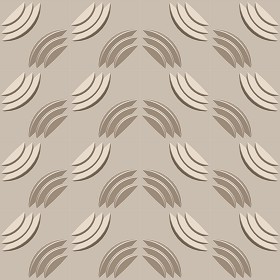 Textures   -   ARCHITECTURE   -   DECORATIVE PANELS   -   3D Wall panels   -  Mixed colors - Interior 3D wall panel texture seamless 02759