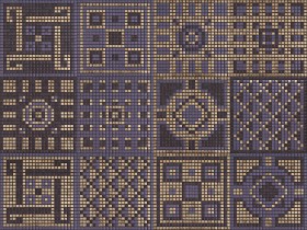 Textures   -   ARCHITECTURE   -   TILES INTERIOR   -   Mosaico   -   Classic format   -  Patterned - Mosaico cm90x120 patterned tiles texture seamless 15068