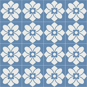 Textures   -   ARCHITECTURE   -   TILES INTERIOR   -   Cement - Encaustic   -  Victorian - Victorian cement floor tile texture seamless 13697