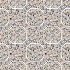 Textures   -   ARCHITECTURE   -   PAVING OUTDOOR   -  Marble - Granite paving outdoor texture seamless 17814