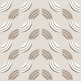 Textures   -   ARCHITECTURE   -   DECORATIVE PANELS   -   3D Wall panels   -  Mixed colors - Interior 3D wall panel texture seamless 02760