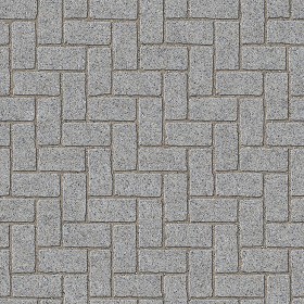 Textures   -   ARCHITECTURE   -   PAVING OUTDOOR   -   Pavers stone   -  Herringbone - Stone paving outdoor herringbone texture seamless 06551