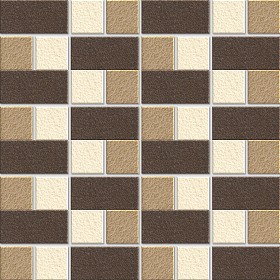 Textures   -   ARCHITECTURE   -   TILES INTERIOR   -   Mosaico   -  Mixed format - Mosaico mixed size tiles texture seamless 15580
