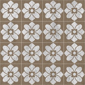 Textures   -   ARCHITECTURE   -   TILES INTERIOR   -   Cement - Encaustic   -  Victorian - Victorian cement floor tile texture seamless 13699