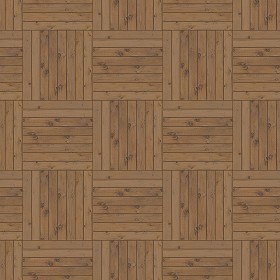 Textures   -   ARCHITECTURE   -   WOOD FLOORS   -  Parquet square - Wood flooring square texture seamless 05432