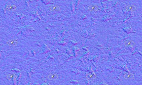 Textures   -   NATURE ELEMENTS   -   SOIL   -   Mud  - Mud with leaves texture seamless 21311 - Normal