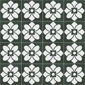 Textures   -   ARCHITECTURE   -   TILES INTERIOR   -   Cement - Encaustic   -  Victorian - Victorian cement floor tile texture seamless 13701