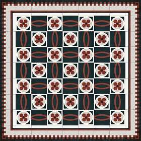 Textures   -   ARCHITECTURE   -   TILES INTERIOR   -   Cement - Encaustic   -  Cement - Cement concrete tile texture seamless 13364