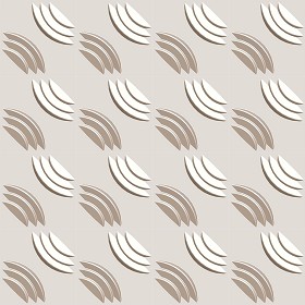 Textures   -   ARCHITECTURE   -   DECORATIVE PANELS   -   3D Wall panels   -  Mixed colors - Interior 3D wall panel texture seamless 02767
