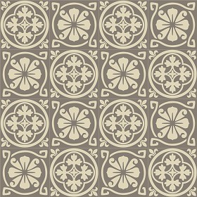 Textures   -   ARCHITECTURE   -   TILES INTERIOR   -   Cement - Encaustic   -  Victorian - Victorian cement floor tile texture seamless 13704