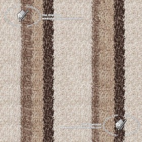 Textures   -   MATERIALS   -   CARPETING   -  Brown tones - Brown beige striped carpet texture seamless 19375