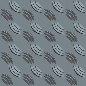 Textures   -   ARCHITECTURE   -   DECORATIVE PANELS   -   3D Wall panels   -  Mixed colors - Interior 3D wall panel texture seamless 02768