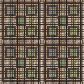 Textures   -   ARCHITECTURE   -   TILES INTERIOR   -   Mosaico   -   Classic format   -  Patterned - Mosaico patterned tiles texture seamless 15077