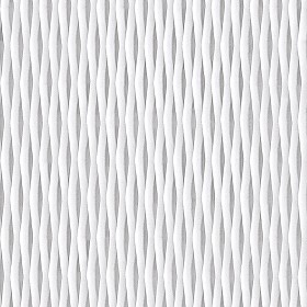Textures   -   ARCHITECTURE   -   DECORATIVE PANELS   -   3D Wall panels   -  White panels - White interior 3D wall panel texture seamless 02979