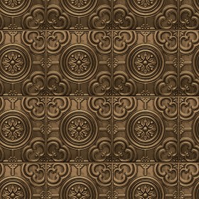 Textures   -   MATERIALS   -   METALS   -  Panels - Bronze metal panel texture seamless 10443
