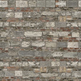Textures   -   ARCHITECTURE   -   STONES WALLS   -  Stone walls - Old wall stone texture seamless 08441