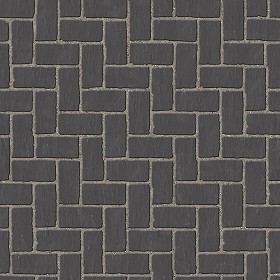 Textures   -   ARCHITECTURE   -   PAVING OUTDOOR   -   Pavers stone   -  Herringbone - Stone paving outdoor herringbone texture seamless 06560
