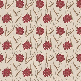 Textures   -   MATERIALS   -   WALLPAPER   -  Floral - Floral wallpaper texture seamless 11034