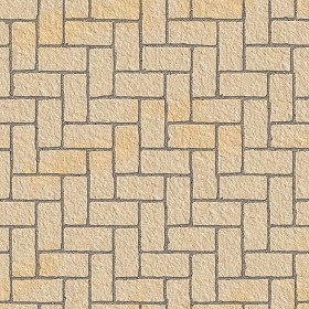 Textures   -   ARCHITECTURE   -   PAVING OUTDOOR   -   Pavers stone   -  Herringbone - Stone paving outdoor herringbone texture seamless 06561