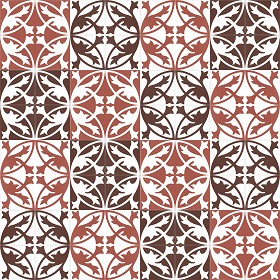 Textures   -   ARCHITECTURE   -   TILES INTERIOR   -   Cement - Encaustic   -  Encaustic - Traditional encaustic cement ornate tile texture seamless 13488