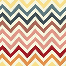 Textures   -   MATERIALS   -   WALLPAPER   -   Striped   -  Multicolours - Vintage zig zag striped wallpaper texture seamless 11872