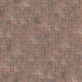 Textures   -   ARCHITECTURE   -   PAVING OUTDOOR   -   Pavers stone   -  Blocks mixed - Pavers stone mixed size texture seamless 06141