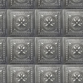Textures   -   MATERIALS   -   METALS   -  Panels - Silver metal panel texture seamless 10445