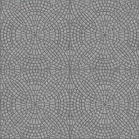 Textures   -   ARCHITECTURE   -   PAVING OUTDOOR   -   Pavers stone   -  Cobblestone - Cobblestone paving texture seamless 06461