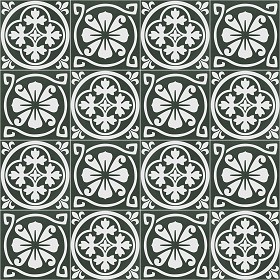 Textures   -   ARCHITECTURE   -   TILES INTERIOR   -   Cement - Encaustic   -  Victorian - Victorian cement floor tile texture seamless 13709