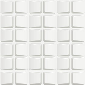 Textures   -   ARCHITECTURE   -   DECORATIVE PANELS   -   3D Wall panels   -  White panels - White interior 3D wall panel texture seamless 02983