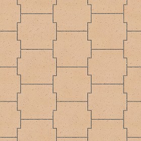 Textures   -   ARCHITECTURE   -   PAVING OUTDOOR   -   Terracotta   -  Blocks mixed - Paving cotto mixed size texture seamless 06623
