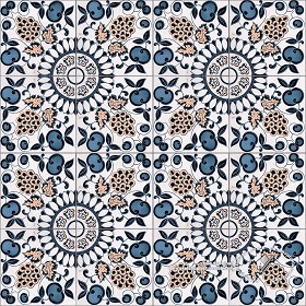 Textures   -   ARCHITECTURE   -   TILES INTERIOR   -   Ornate tiles   -  Mixed patterns - Ceramic ornate tile texture seamless 20285
