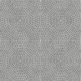Textures   -   ARCHITECTURE   -   PAVING OUTDOOR   -   Pavers stone   -  Cobblestone - Cobblestone paving texture seamless 06463