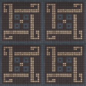 Textures   -   ARCHITECTURE   -   TILES INTERIOR   -   Mosaico   -   Classic format   -  Patterned - Mosaico patterned tiles texture seamless 15083