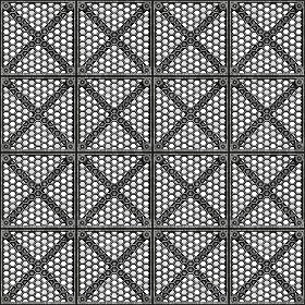 Textures   -   MATERIALS   -   METALS   -  Perforated - Steel industrial perforate metal texture seamless 10529