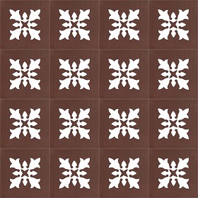 Textures   -   ARCHITECTURE   -   TILES INTERIOR   -   Cement - Encaustic   -  Encaustic - Traditional encaustic cement ornate tile texture seamless 13492
