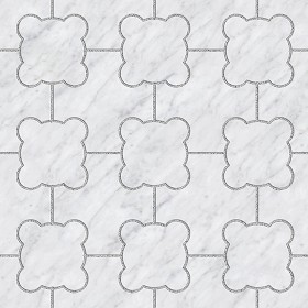 Textures   -   ARCHITECTURE   -   PAVING OUTDOOR   -  Marble - Carrara marble paving outdoor texture seamless 17829