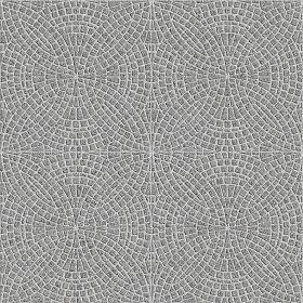 Textures   -   ARCHITECTURE   -   PAVING OUTDOOR   -   Pavers stone   -  Cobblestone - Cobblestone paving texture seamless 06464