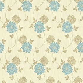 Textures   -   MATERIALS   -   WALLPAPER   -  Floral - Floral wallpaper texture seamless 11040