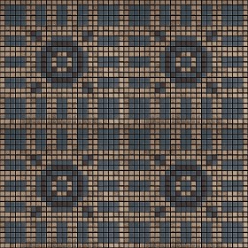 Textures   -   ARCHITECTURE   -   TILES INTERIOR   -   Mosaico   -   Classic format   -  Patterned - Mosaico patterned tiles texture seamless 15085